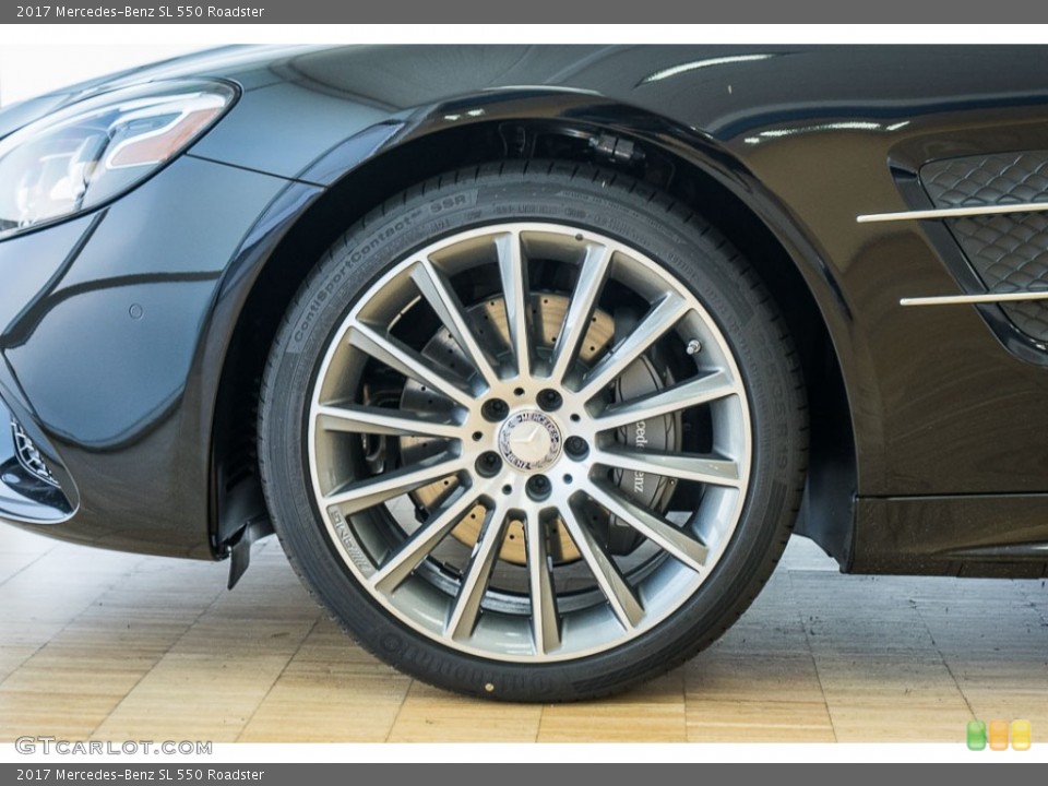 2017 Mercedes-Benz SL 550 Roadster Wheel and Tire Photo #116897222