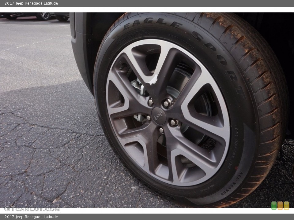 2017 Jeep Renegade Latitude Wheel and Tire Photo #116897651