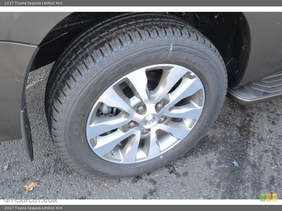 2017 Toyota Sequoia Limited 4x4 Wheel and Tire Photo #116902943