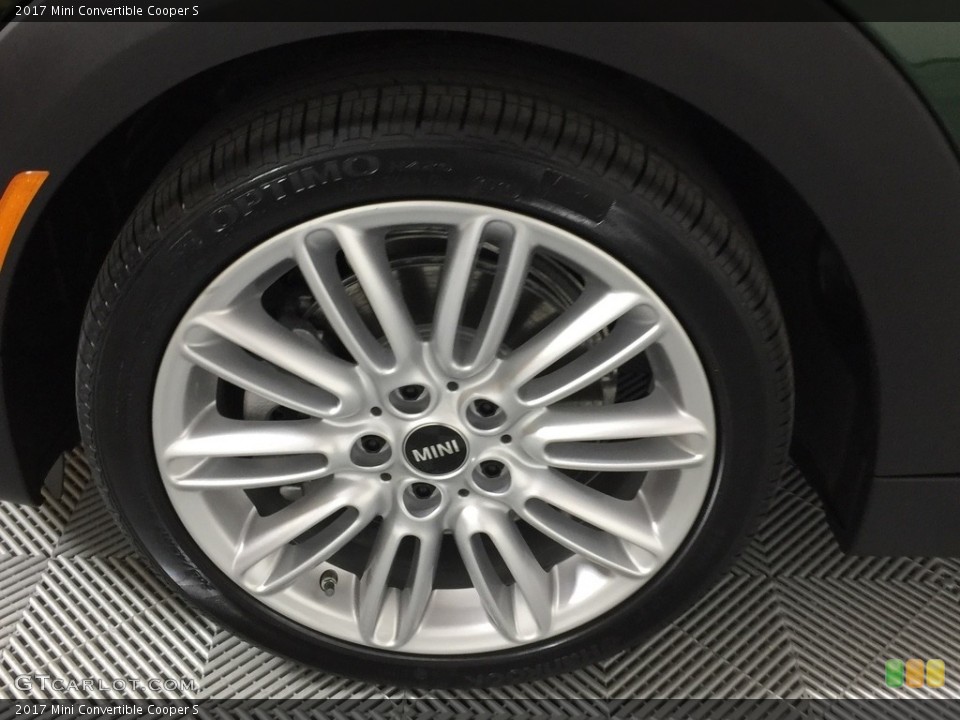 2017 Mini Convertible Cooper S Wheel and Tire Photo #116905460