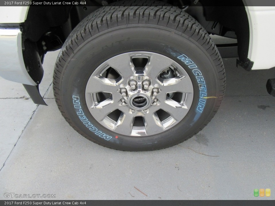2017 Ford F250 Super Duty Lariat Crew Cab 4x4 Wheel and Tire Photo #116912183