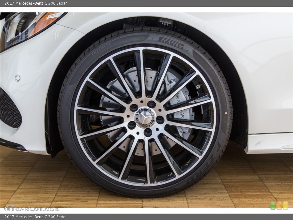 2017 Mercedes-Benz C 300 Sedan Wheel and Tire Photo #116916365
