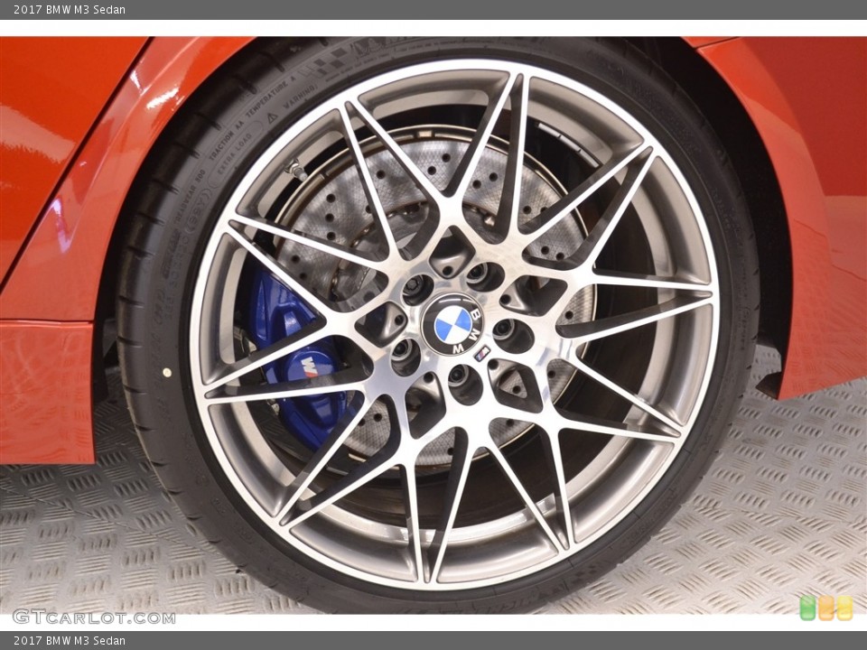 2017 BMW M3 Sedan Wheel and Tire Photo #116917934