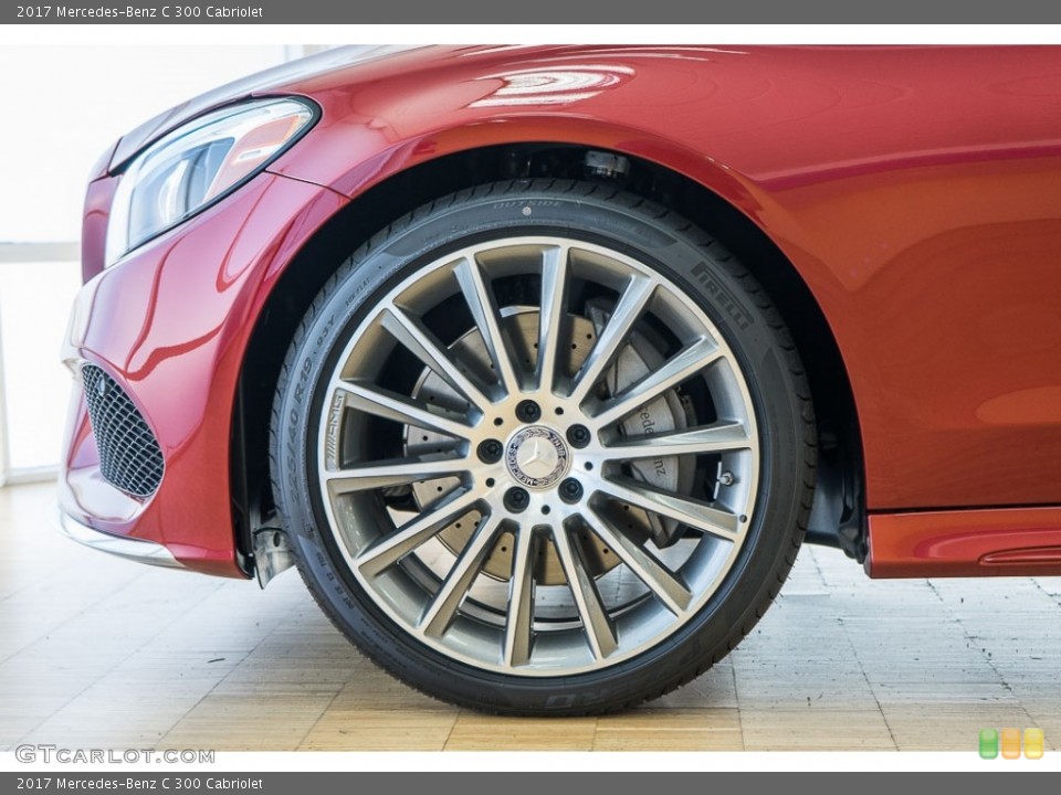 2017 Mercedes-Benz C 300 Cabriolet Wheel and Tire Photo #116918232