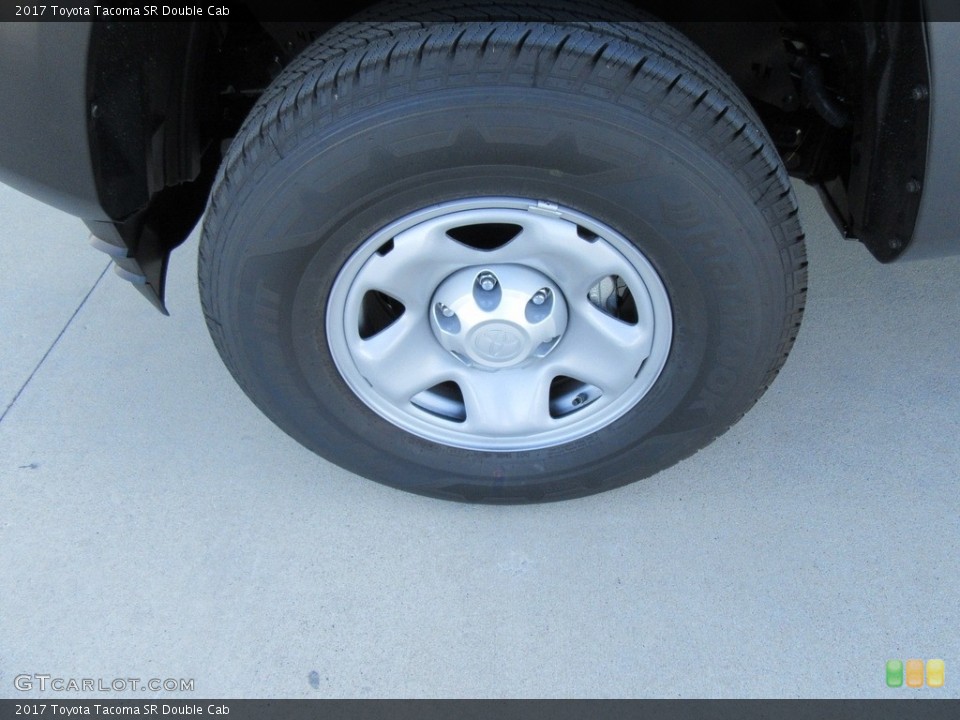 2017 Toyota Tacoma SR Double Cab Wheel and Tire Photo #116922617