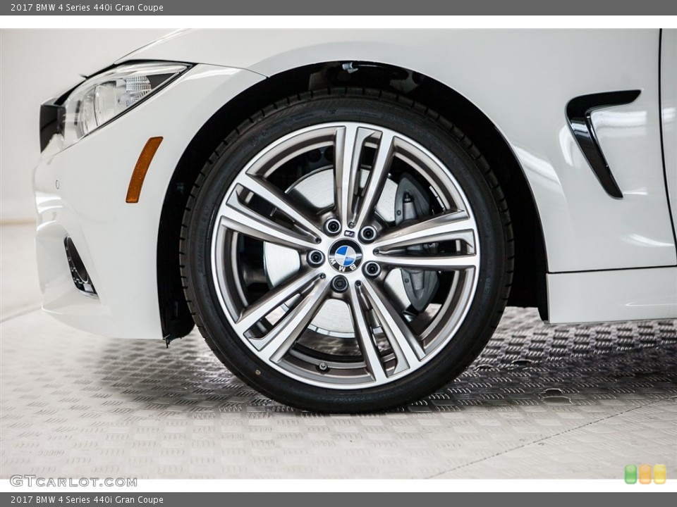 2017 BMW 4 Series 440i Gran Coupe Wheel and Tire Photo #116942795