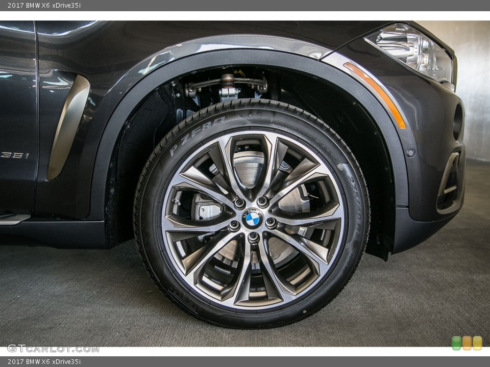 2017 BMW X6 xDrive35i Wheel and Tire Photo #116952649