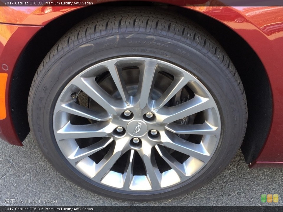 2017 Cadillac CT6 3.6 Premium Luxury AWD Sedan Wheel and Tire Photo #116953654