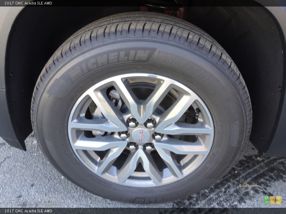 2017 GMC Acadia SLE AWD Wheel and Tire Photo #116955382