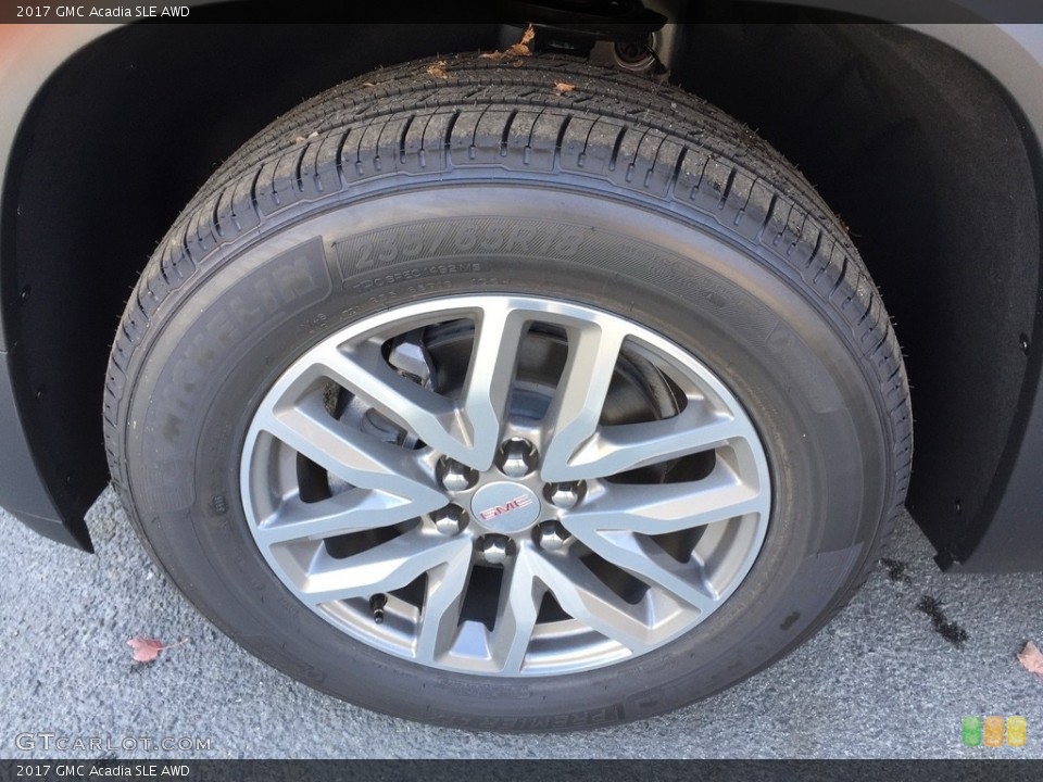 2017 GMC Acadia SLE AWD Wheel and Tire Photo #116955655