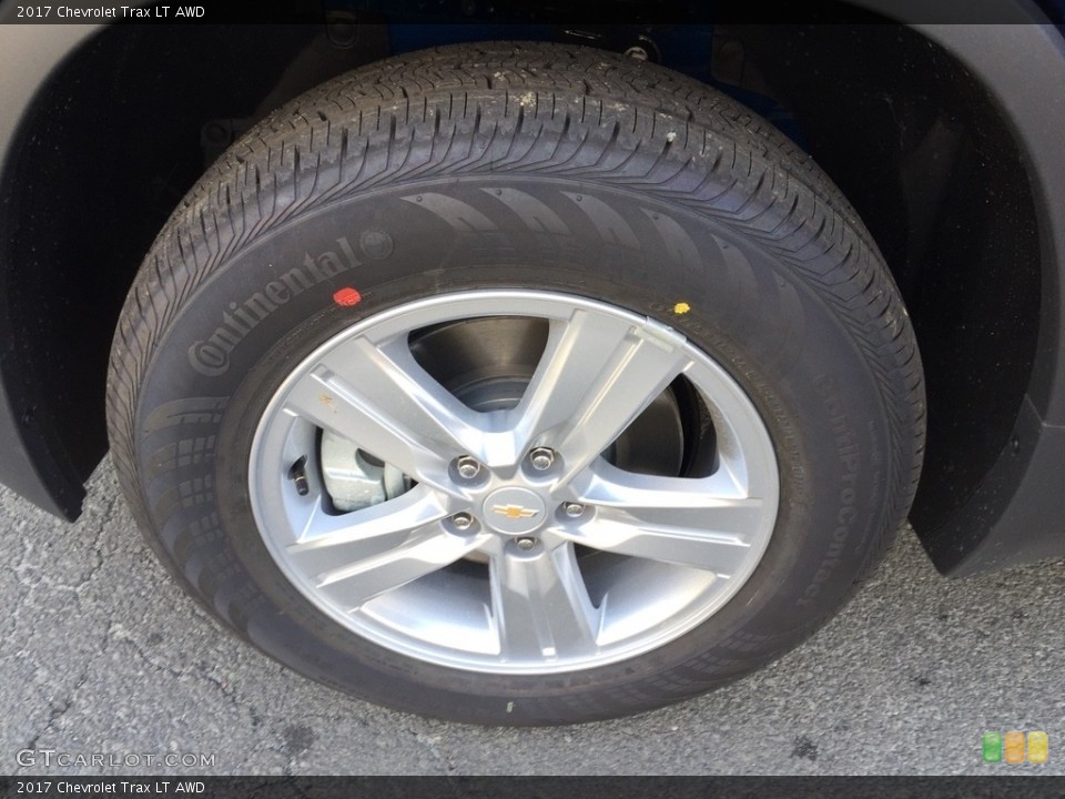 2017 Chevrolet Trax LT AWD Wheel and Tire Photo #116956855