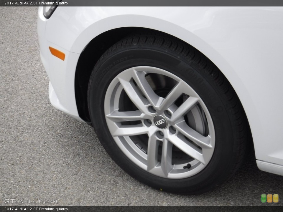 2017 Audi A4 2.0T Premium quattro Wheel and Tire Photo #116957782
