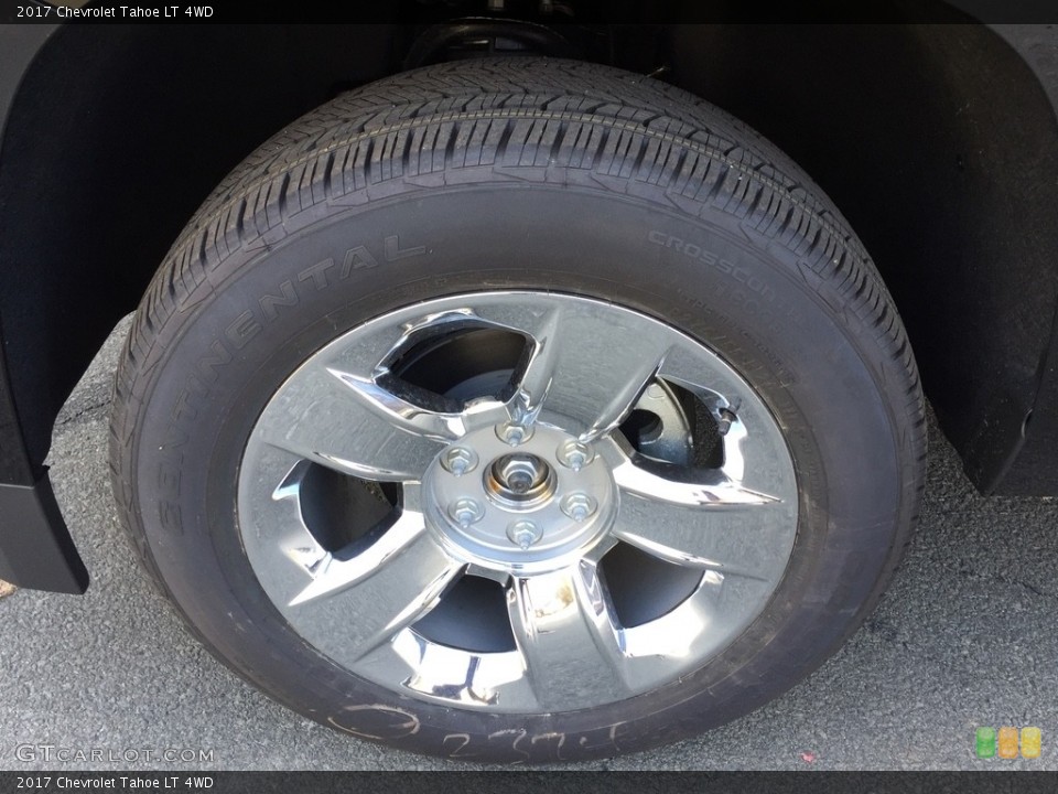 2017 Chevrolet Tahoe LT 4WD Wheel and Tire Photo #116963260