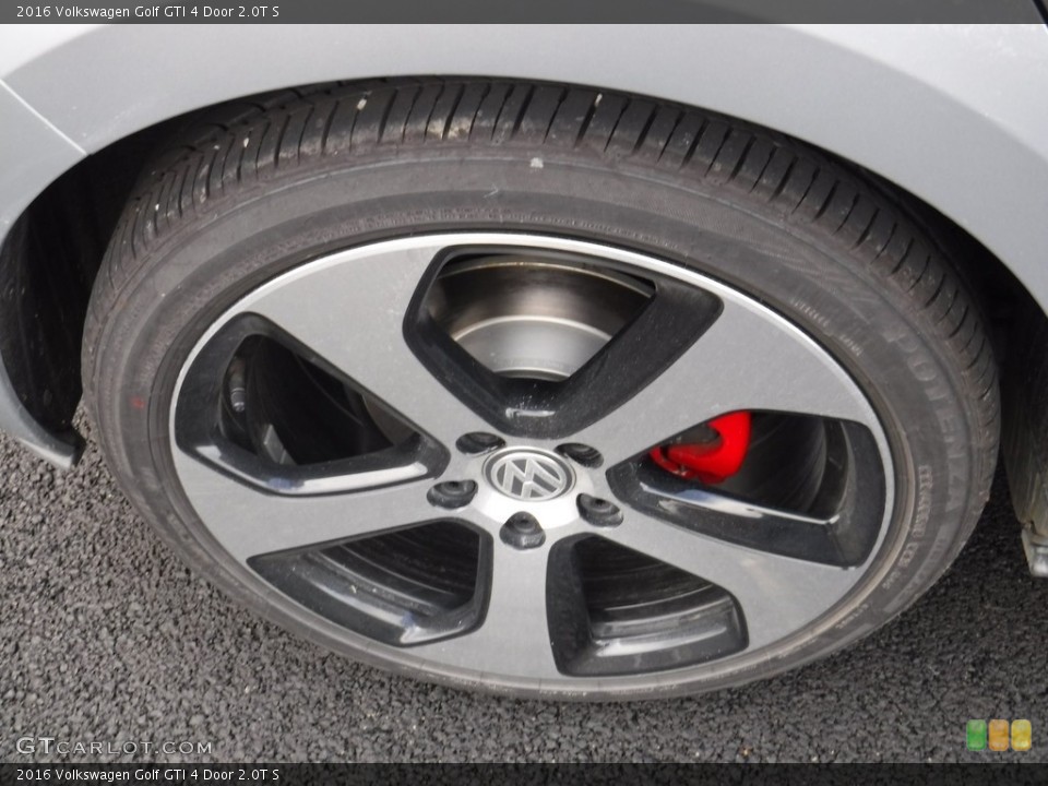 2016 Volkswagen Golf GTI 4 Door 2.0T S Wheel and Tire Photo #116970502