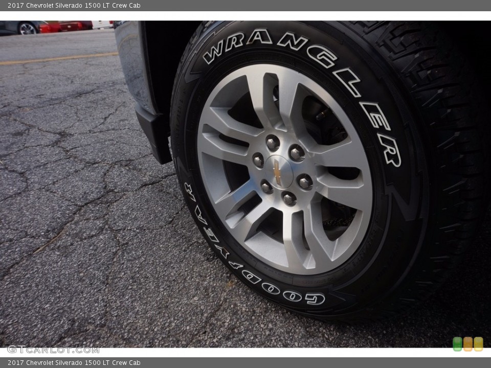 2017 Chevrolet Silverado 1500 LT Crew Cab Wheel and Tire Photo #116971135