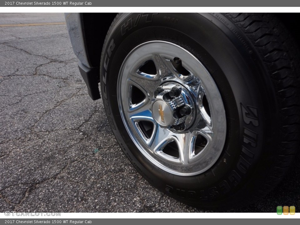 2017 Chevrolet Silverado 1500 WT Regular Cab Wheel and Tire Photo #116971393