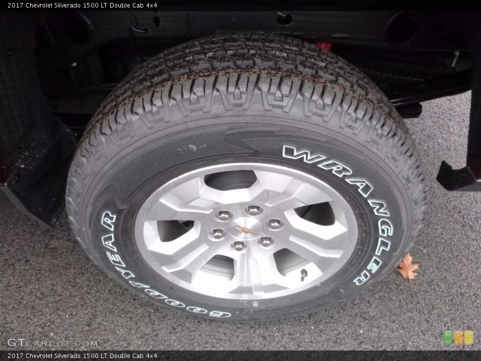 2017 Chevrolet Silverado 1500 LT Double Cab 4x4 Wheel and Tire Photo #116974819