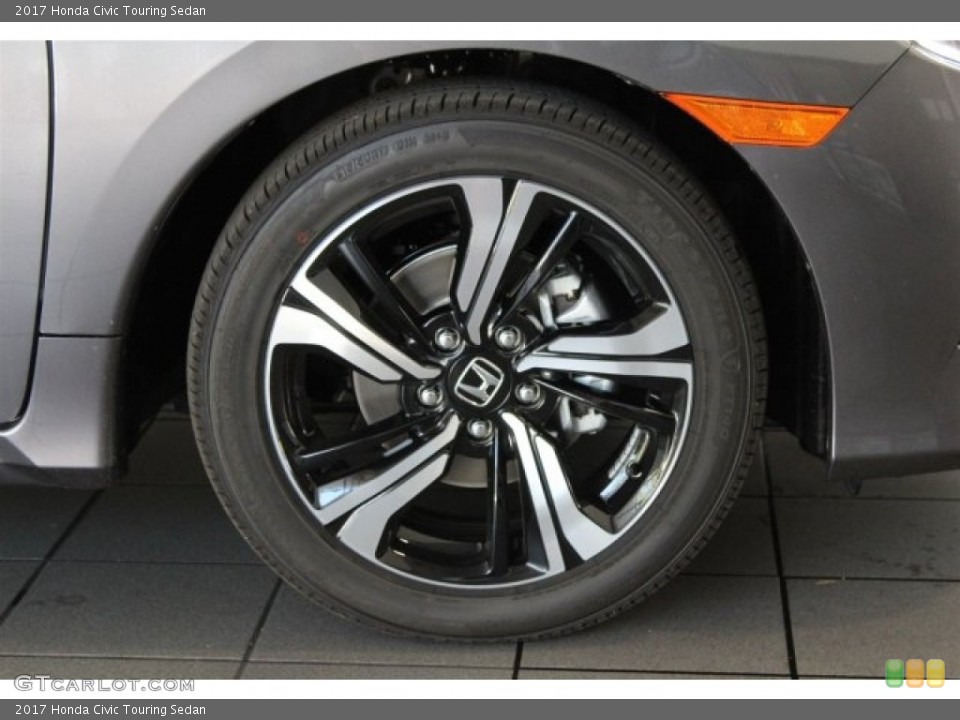 2017 Honda Civic Touring Sedan Wheel and Tire Photo #116976745