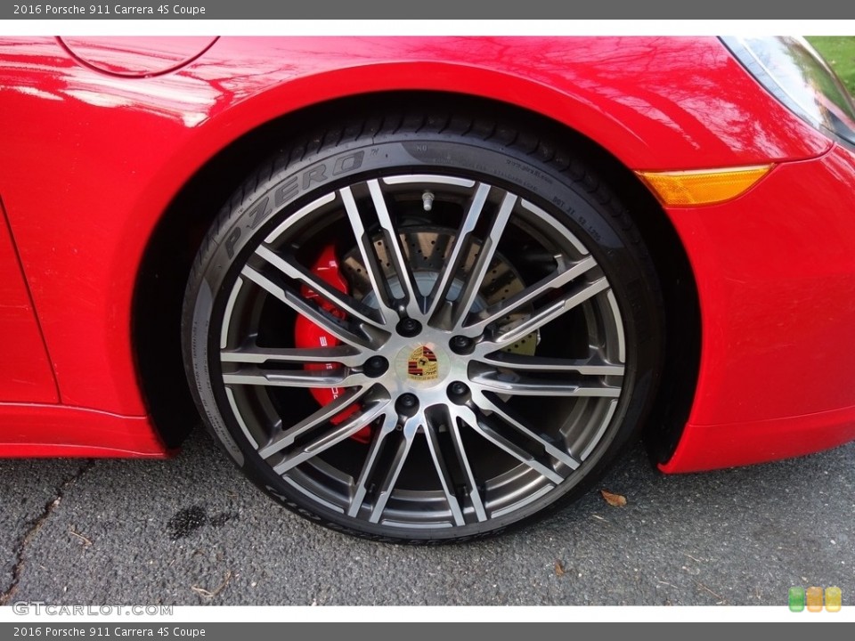 2016 Porsche 911 Carrera 4S Coupe Wheel and Tire Photo #116985047