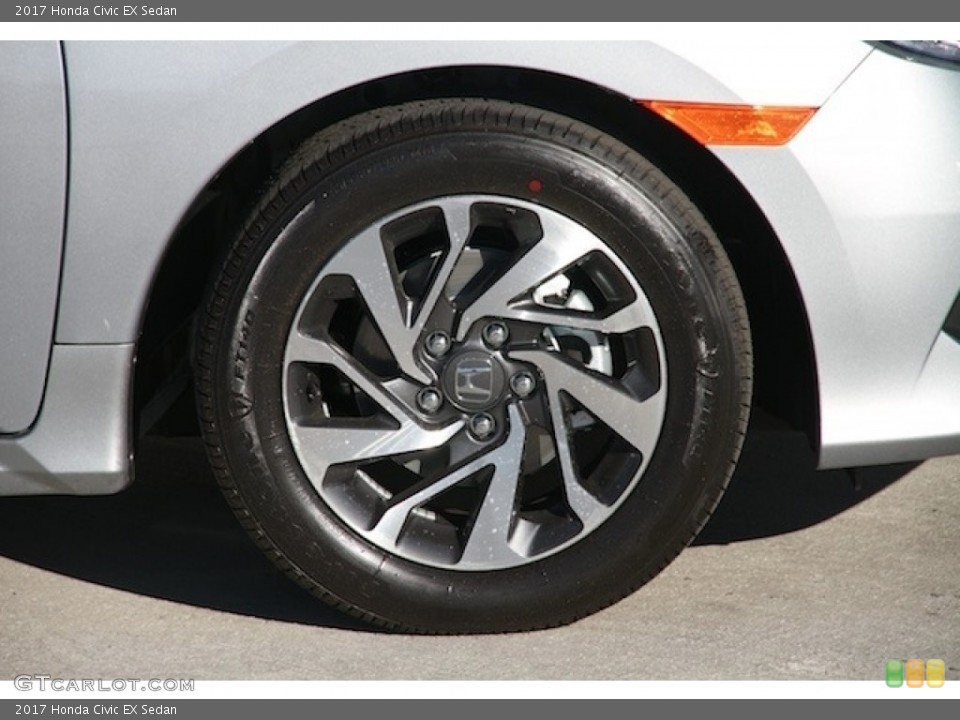 2017 Honda Civic EX Sedan Wheel and Tire Photo #116986862