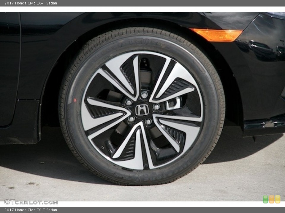 2017 Honda Civic EX-T Sedan Wheel and Tire Photo #116988047