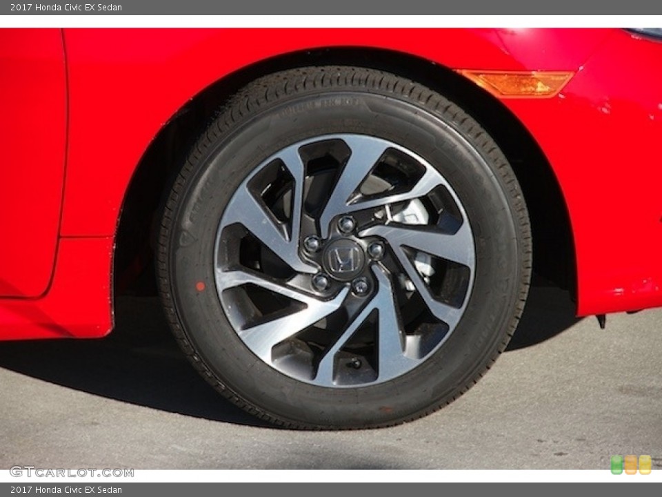 2017 Honda Civic EX Sedan Wheel and Tire Photo #116989517