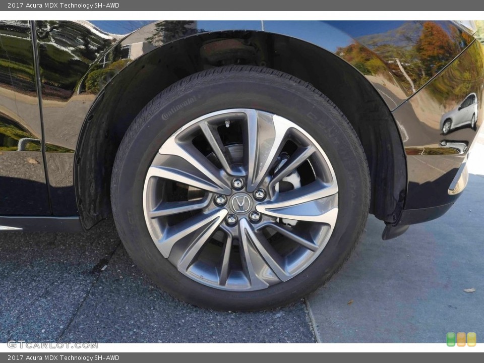 2017 Acura MDX Technology SH-AWD Wheel and Tire Photo #116989532