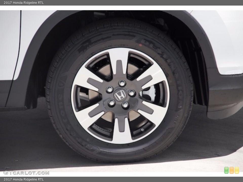 2017 Honda Ridgeline RTL Wheel and Tire Photo #116989634