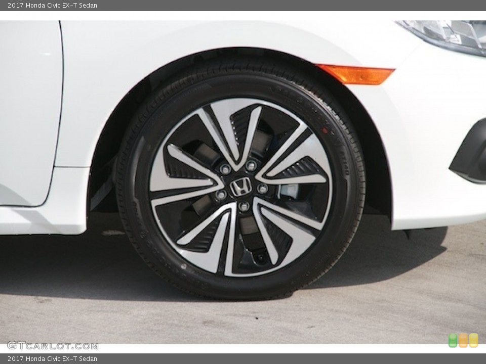 2017 Honda Civic EX-T Sedan Wheel and Tire Photo #116991806