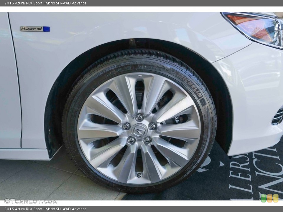 2016 Acura RLX Sport Hybrid SH-AWD Advance Wheel and Tire Photo #116991890