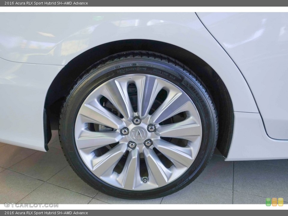 2016 Acura RLX Sport Hybrid SH-AWD Advance Wheel and Tire Photo #116991899