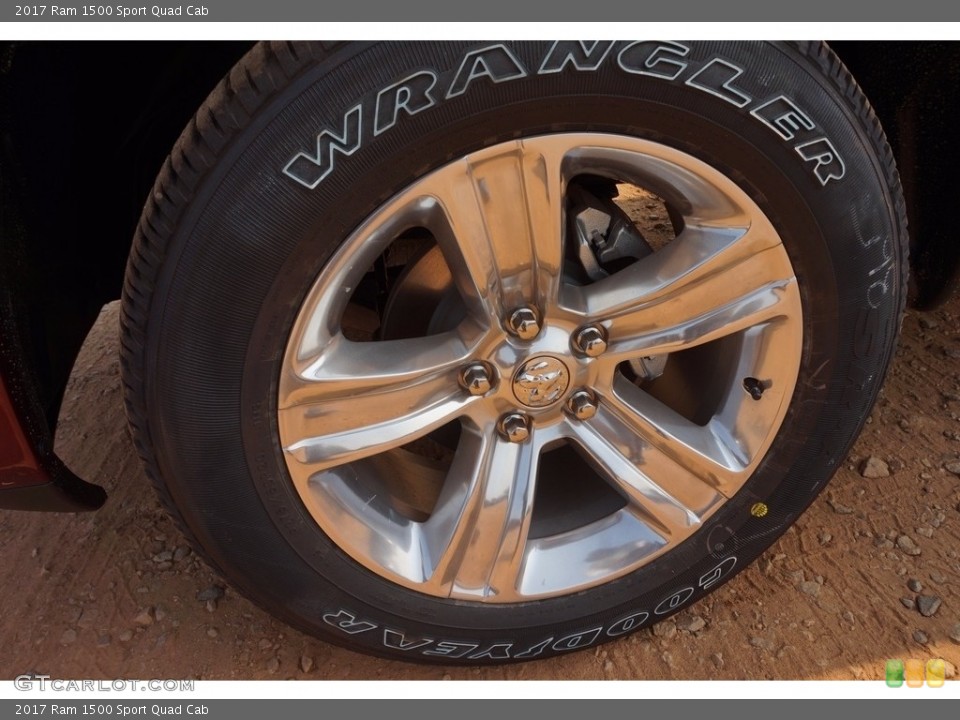 2017 Ram 1500 Sport Quad Cab Wheel and Tire Photo #116994320