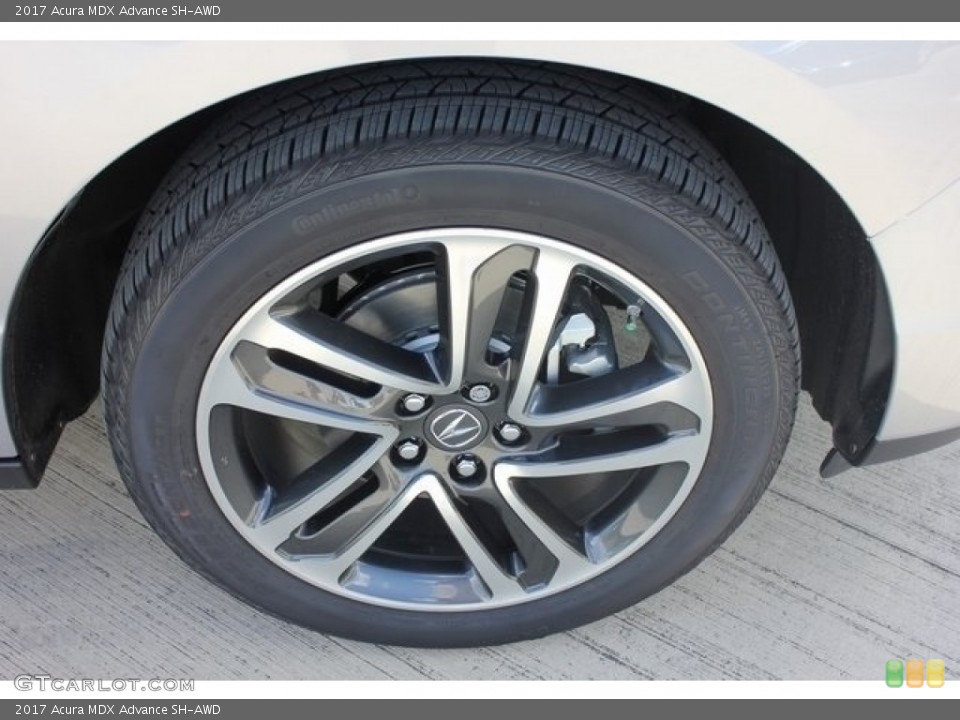 2017 Acura MDX Advance SH-AWD Wheel and Tire Photo #117011255