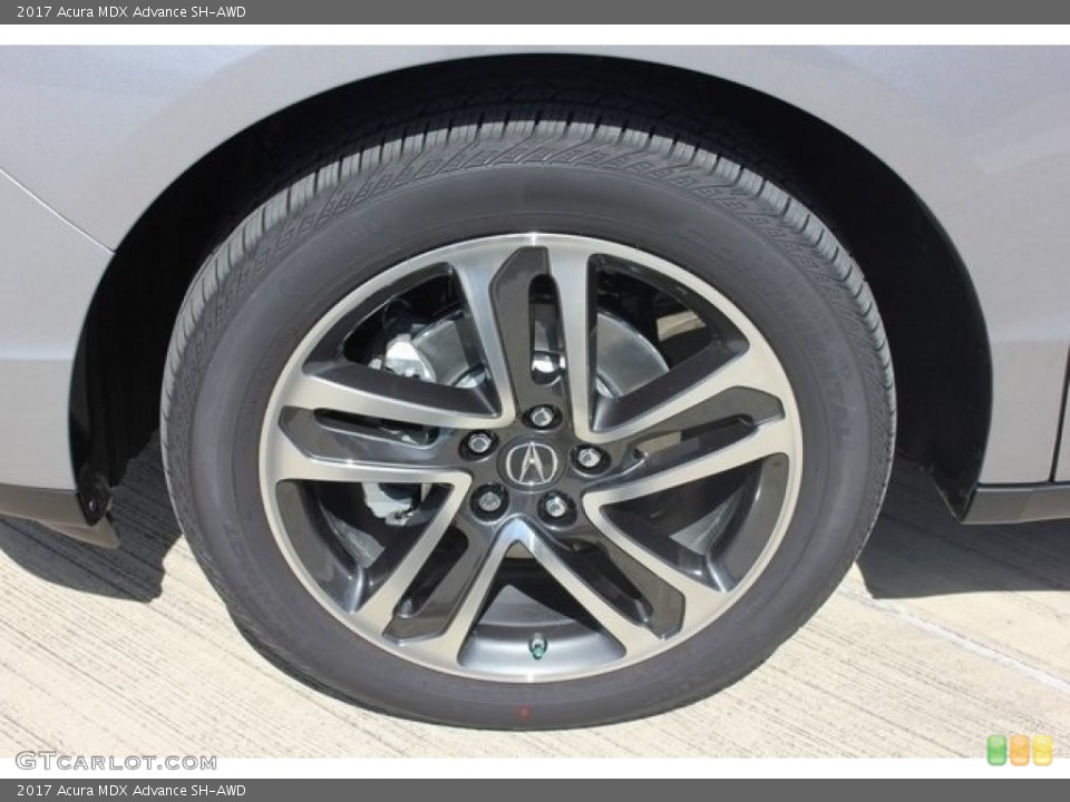 2017 Acura MDX Advance SH-AWD Wheel and Tire Photo #117011271