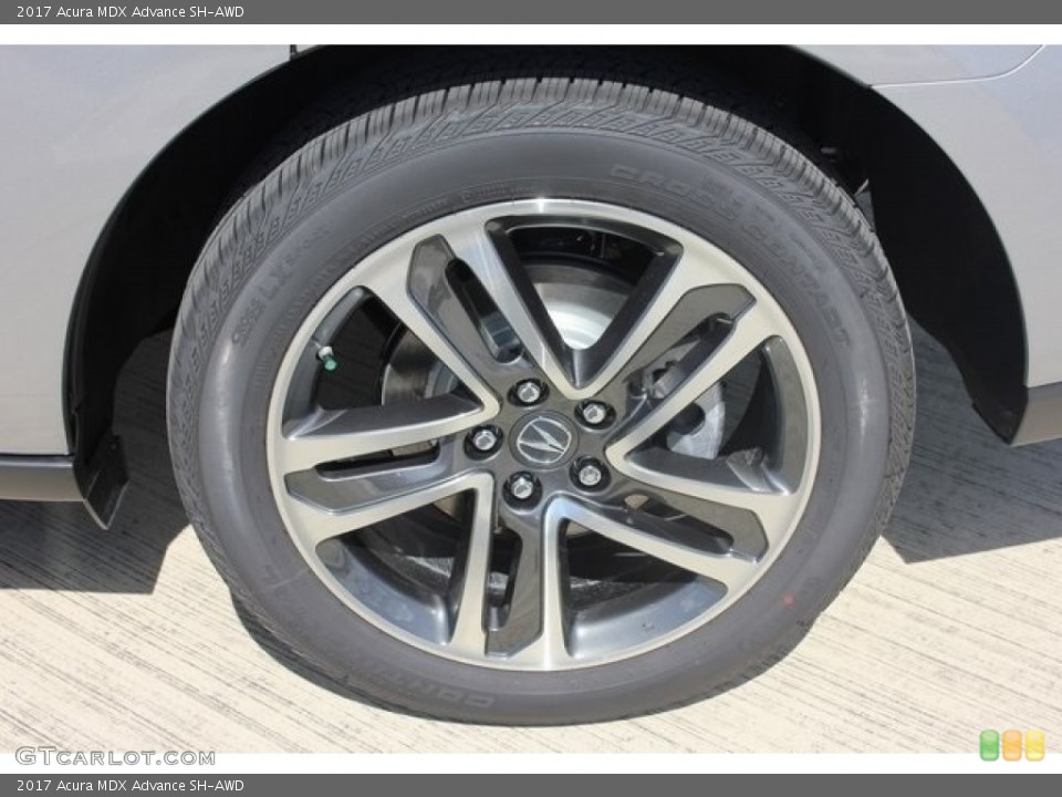 2017 Acura MDX Advance SH-AWD Wheel and Tire Photo #117011288