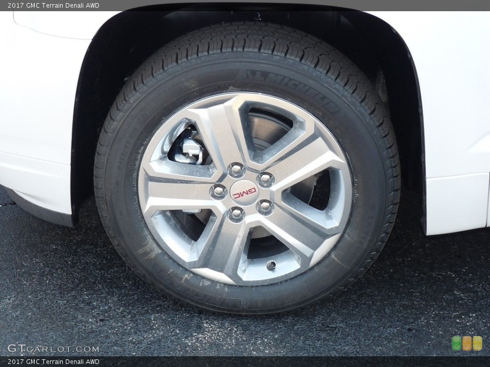 2017 GMC Terrain Denali AWD Wheel and Tire Photo #117020570