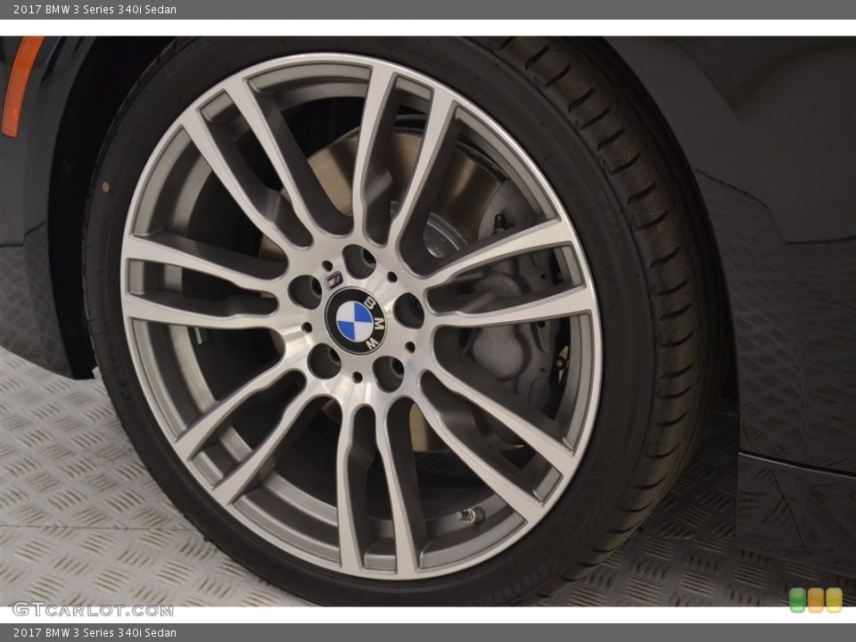 2017 BMW 3 Series 340i Sedan Wheel and Tire Photo #117021830