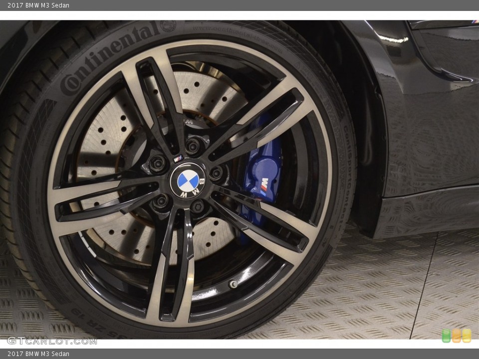 2017 BMW M3 Sedan Wheel and Tire Photo #117024155