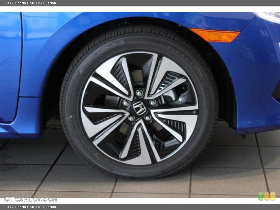 2017 Honda Civic EX-T Sedan Wheel and Tire Photo #117024272