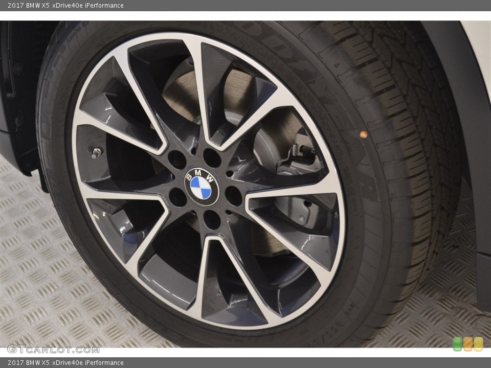 2017 BMW X5 xDrive40e iPerformance Wheel and Tire Photo #117026279