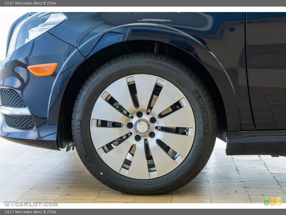 2017 Mercedes-Benz B 250e Wheel and Tire Photo #117030566