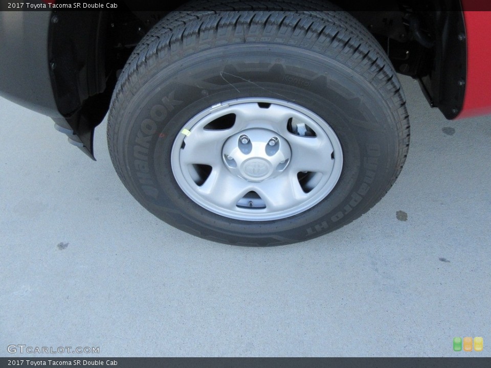2017 Toyota Tacoma SR Double Cab Wheel and Tire Photo #117035579