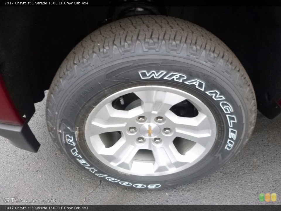 2017 Chevrolet Silverado 1500 LT Crew Cab 4x4 Wheel and Tire Photo #117050585