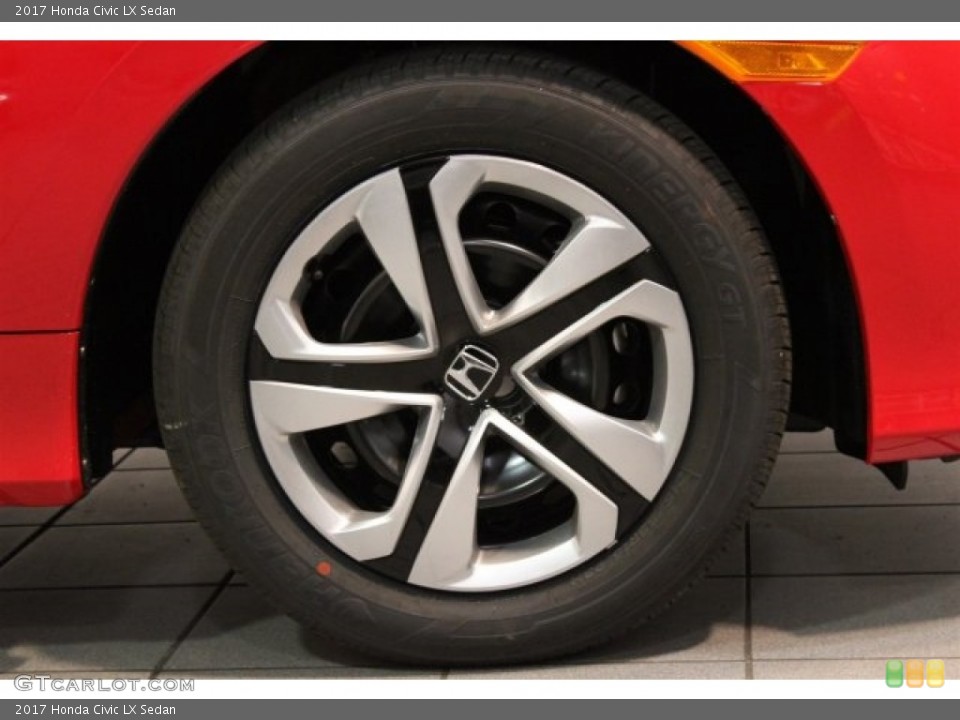 2017 Honda Civic LX Sedan Wheel and Tire Photo #117055181