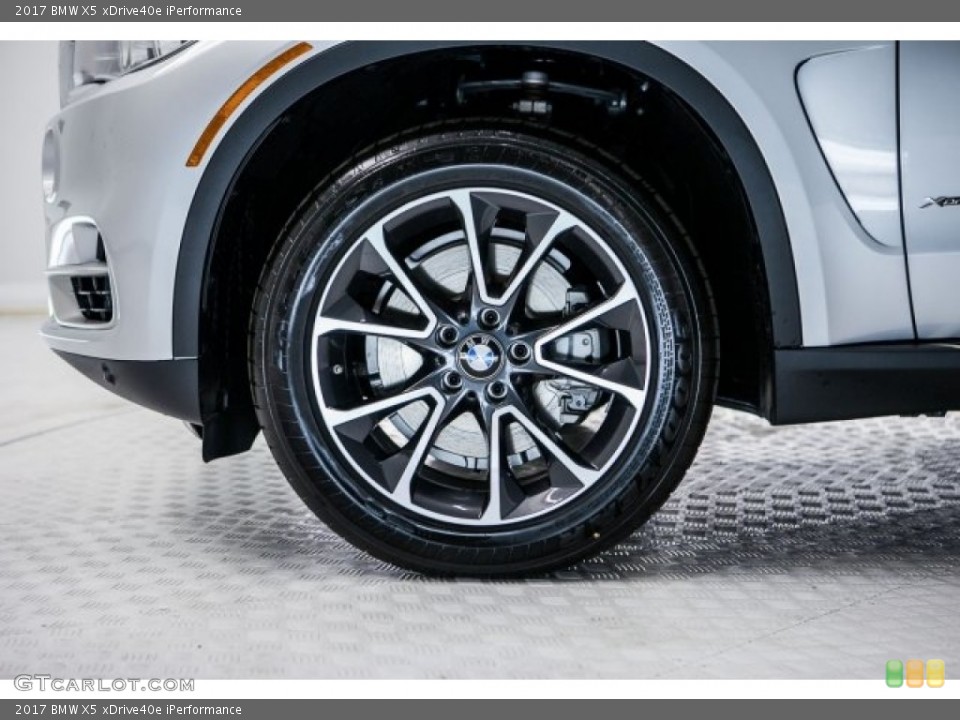 2017 BMW X5 xDrive40e iPerformance Wheel and Tire Photo #117063206