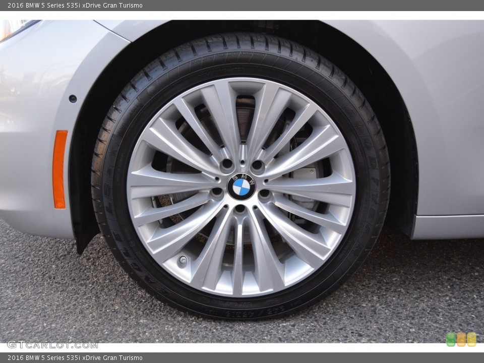 2016 BMW 5 Series 535i xDrive Gran Turismo Wheel and Tire Photo #117066537