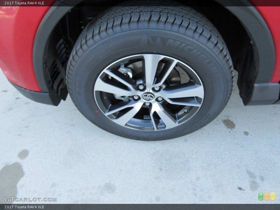2017 Toyota RAV4 XLE Wheel and Tire Photo #117067491