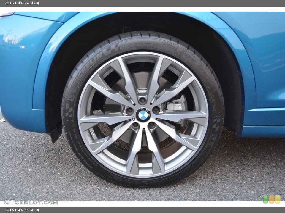 2016 BMW X4 M40i Wheel and Tire Photo #117068142