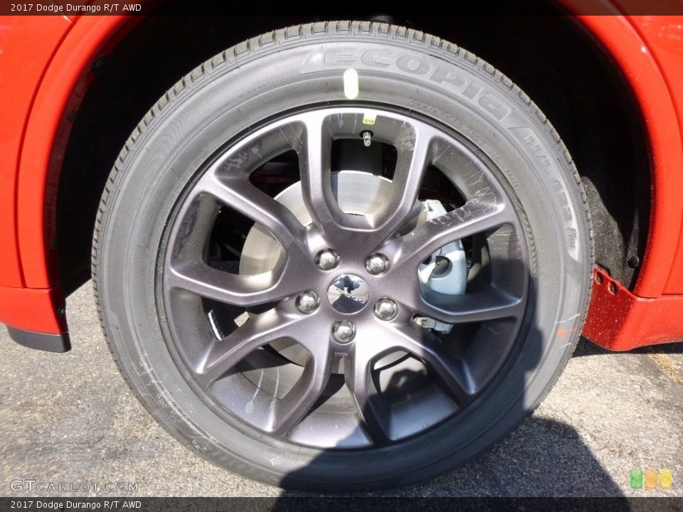 2017 Dodge Durango R/T AWD Wheel and Tire Photo #117068925