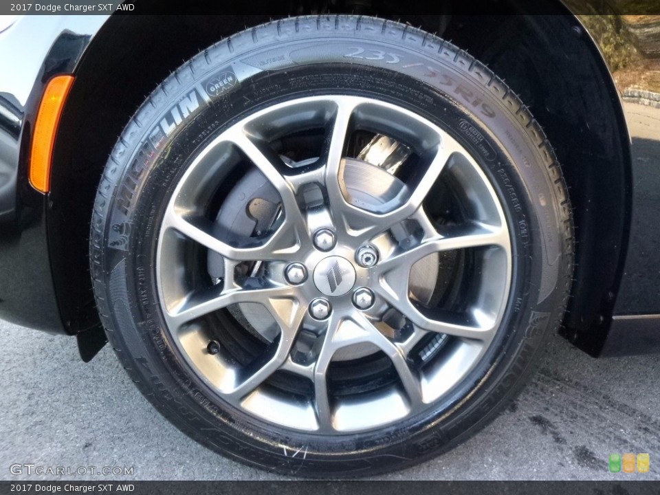 2017 Dodge Charger SXT AWD Wheel and Tire Photo #117069966
